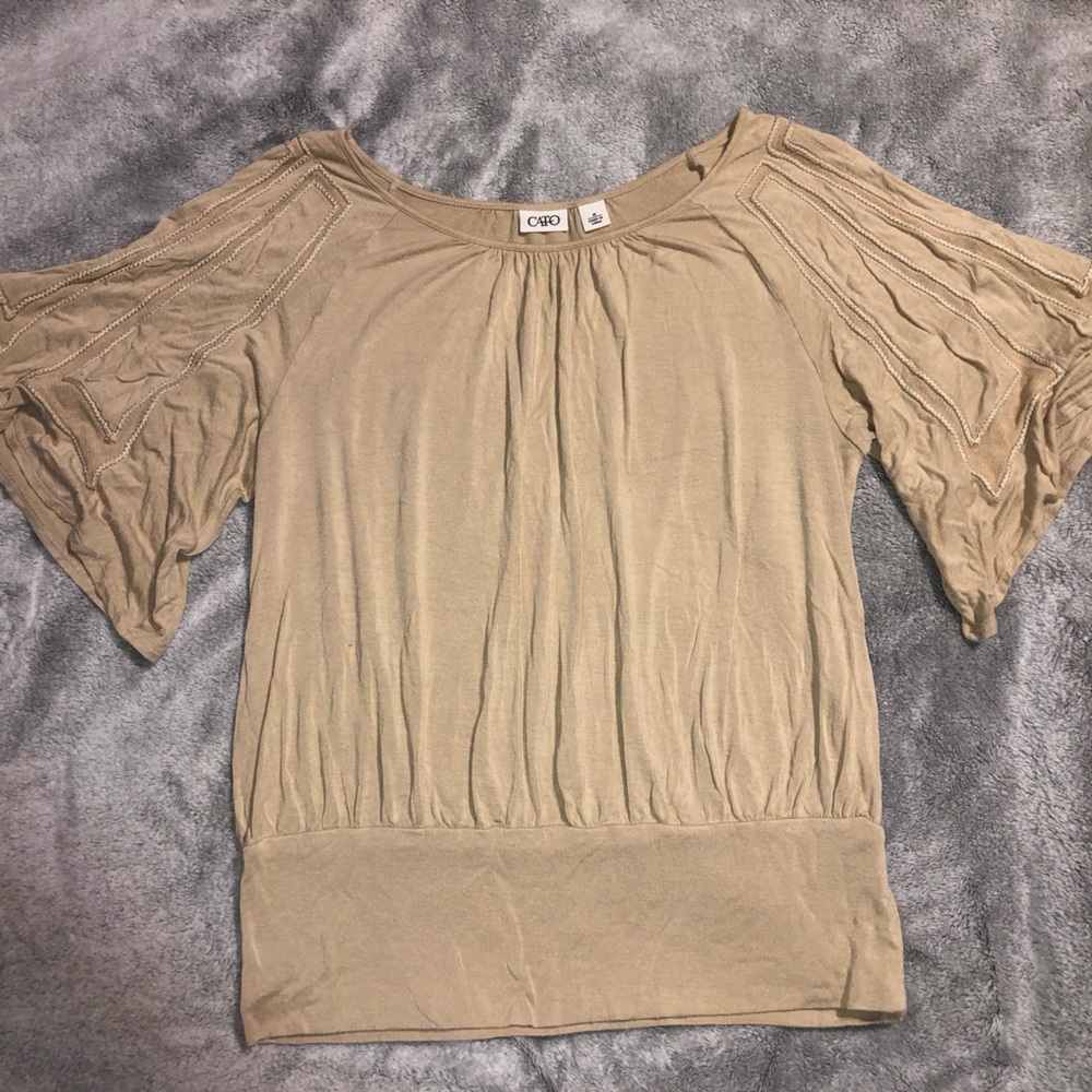 Cato Women’s Trumpet sleeve top